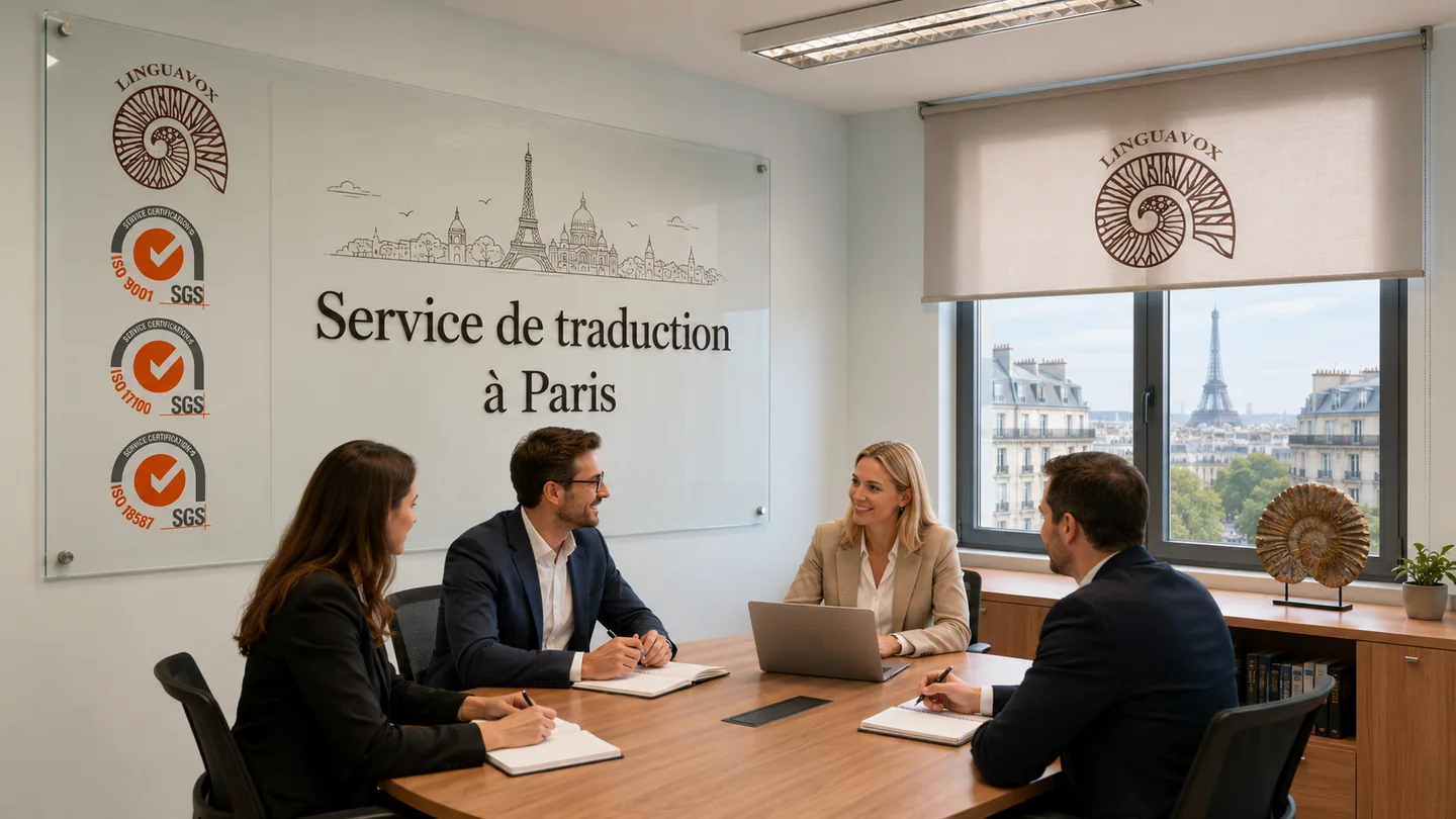 Agence de traduction à Paris — LinguaVox