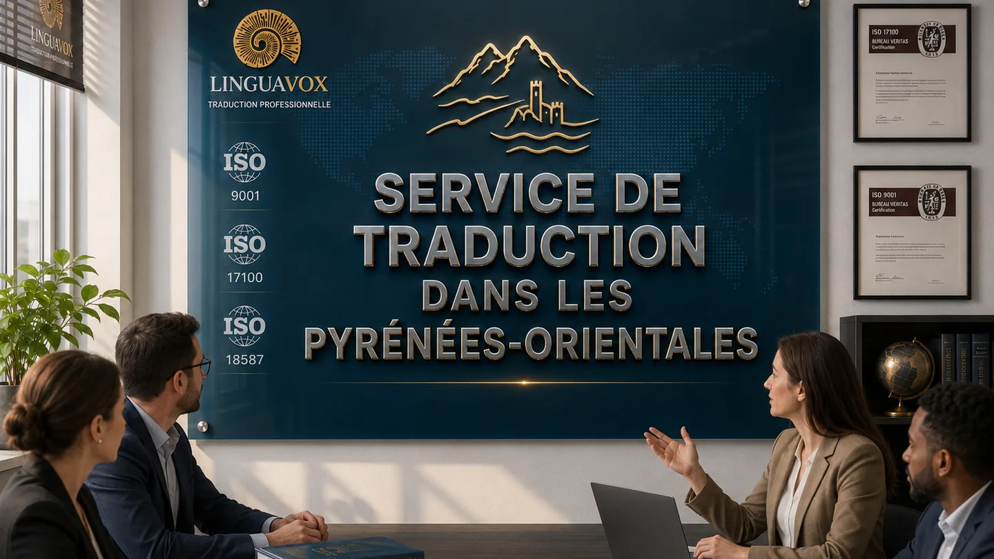 Agence de traduction dans les Pyrénées-Orientales — LinguaVox