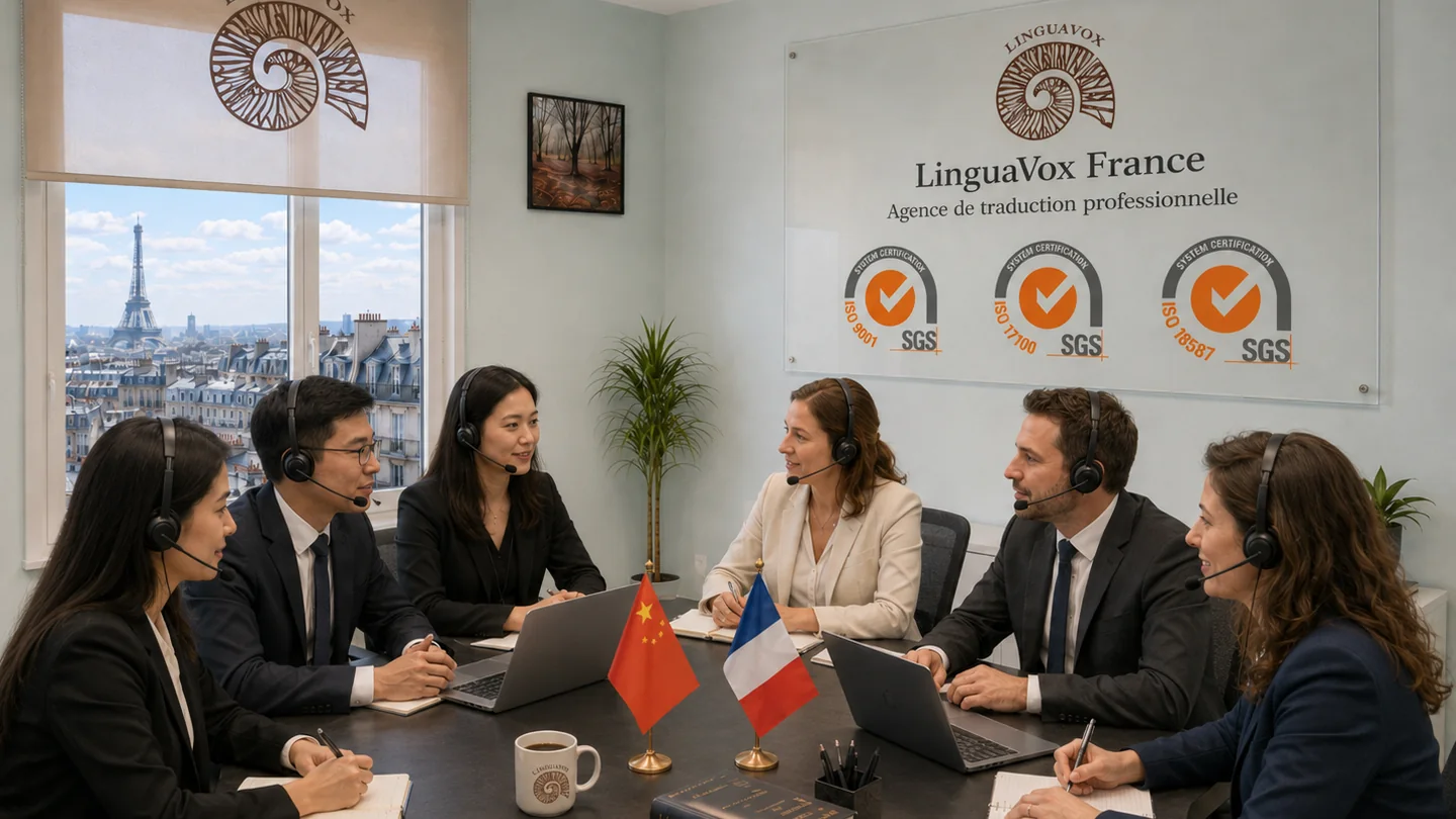 Traduction en chinois — LinguaVox
