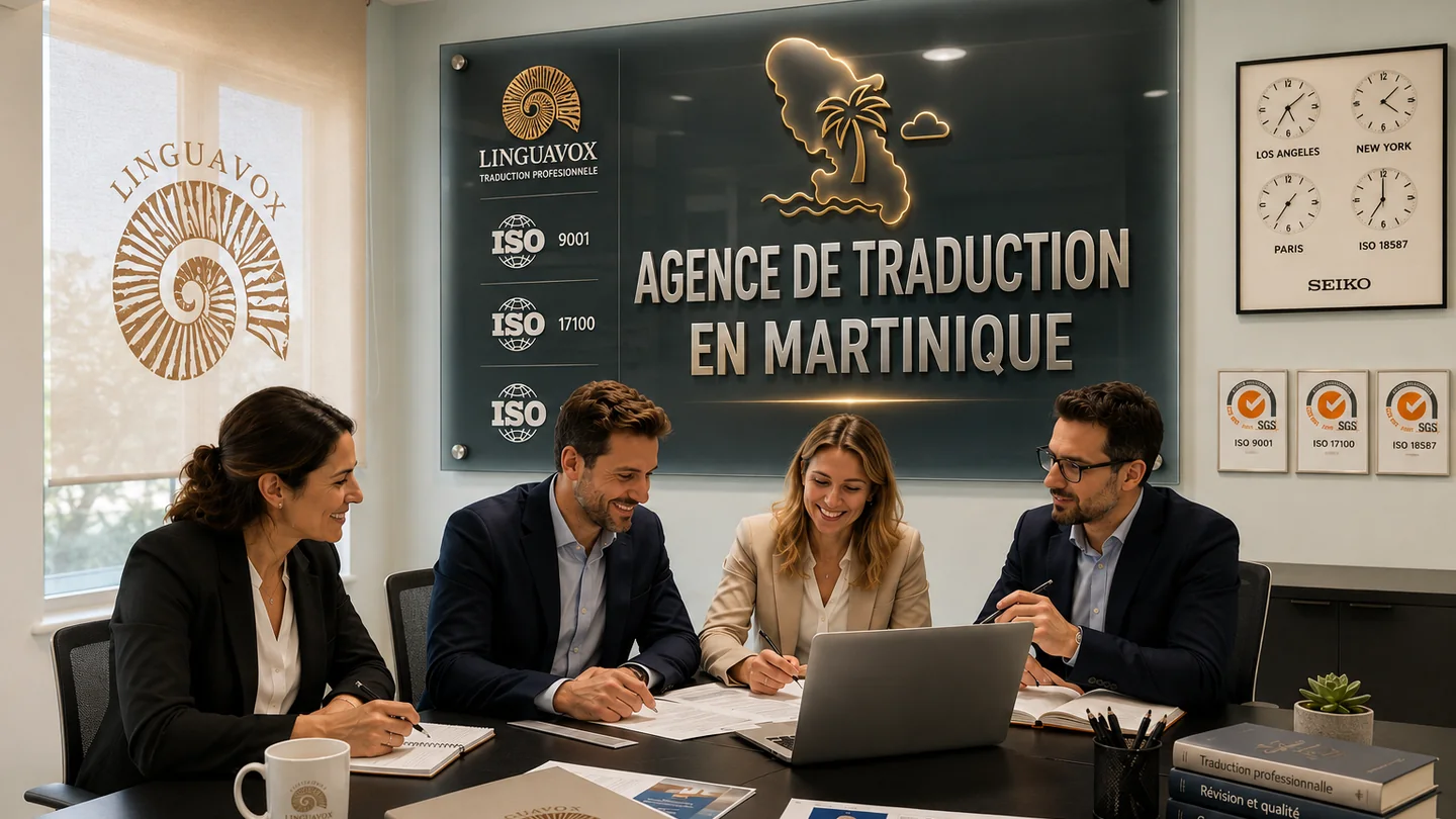 Agence de traduction en Martinique — LinguaVox