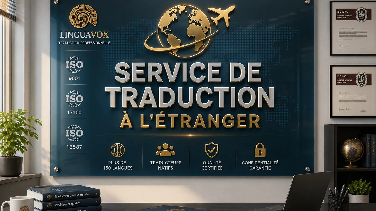 Illustration liée à Services de traduction à l’international