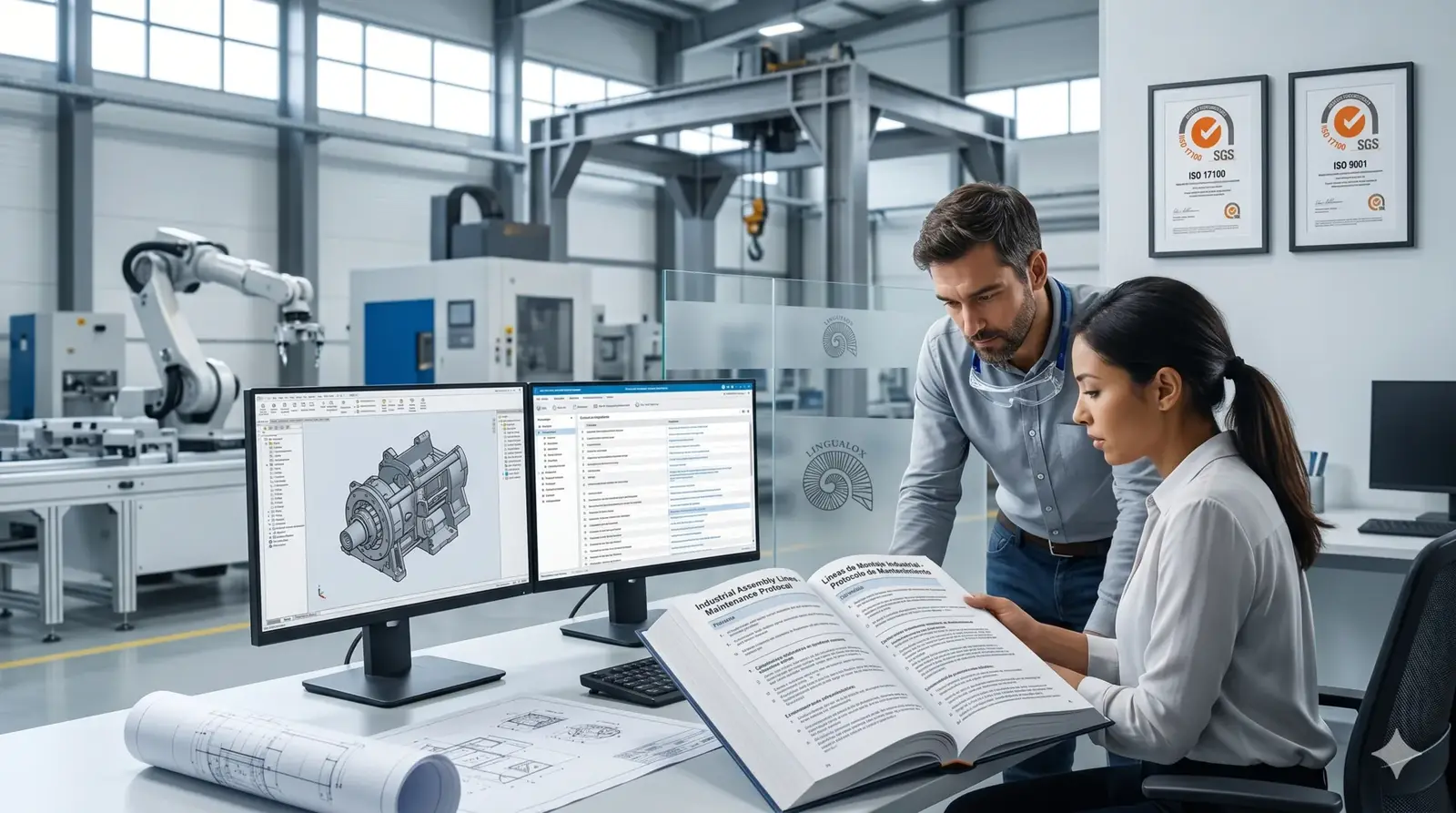 Traduction pour le secteur industrie et ingénierie — LinguaVox