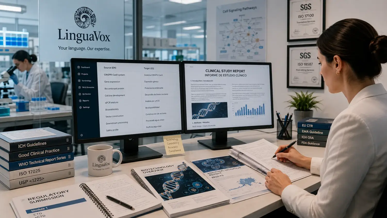 Traduction de dispositifs médicaux — LinguaVox